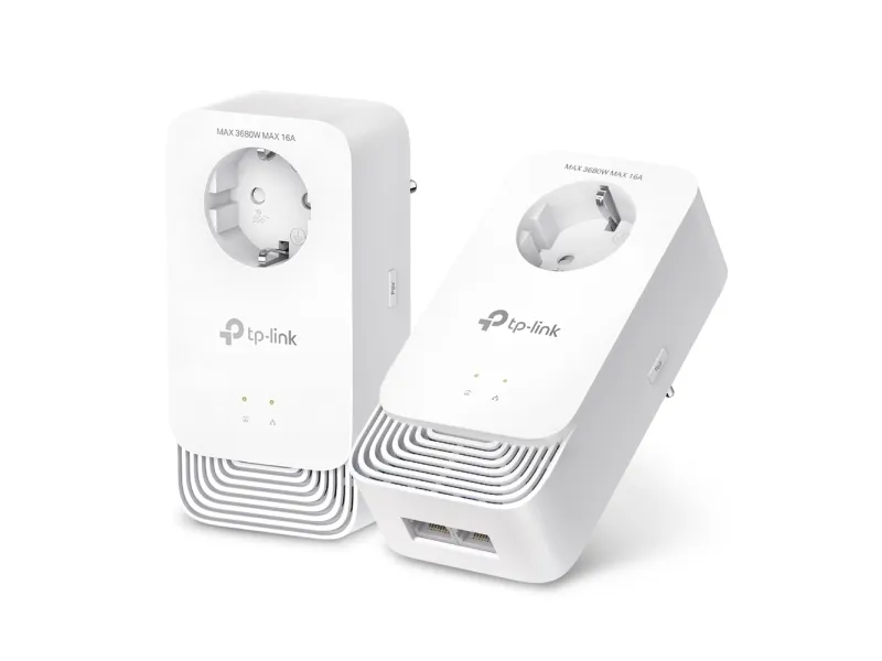 TP-Link PG2400P KIT, 1428 Mbit/s, Type E / F, Gigabit Ethernet, 10,100,1000 Mbit/s, G.hn, 300 m