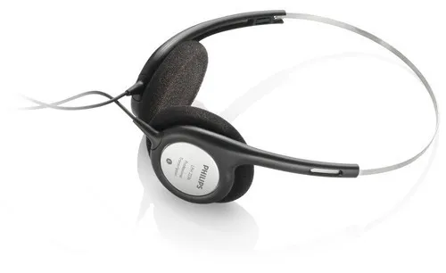 Philips LFH2236, Koblet med ledninger (ikke trådløs), 18 - 20000 Hz, Musikk, 75 g, Hodetelefoner, Sort