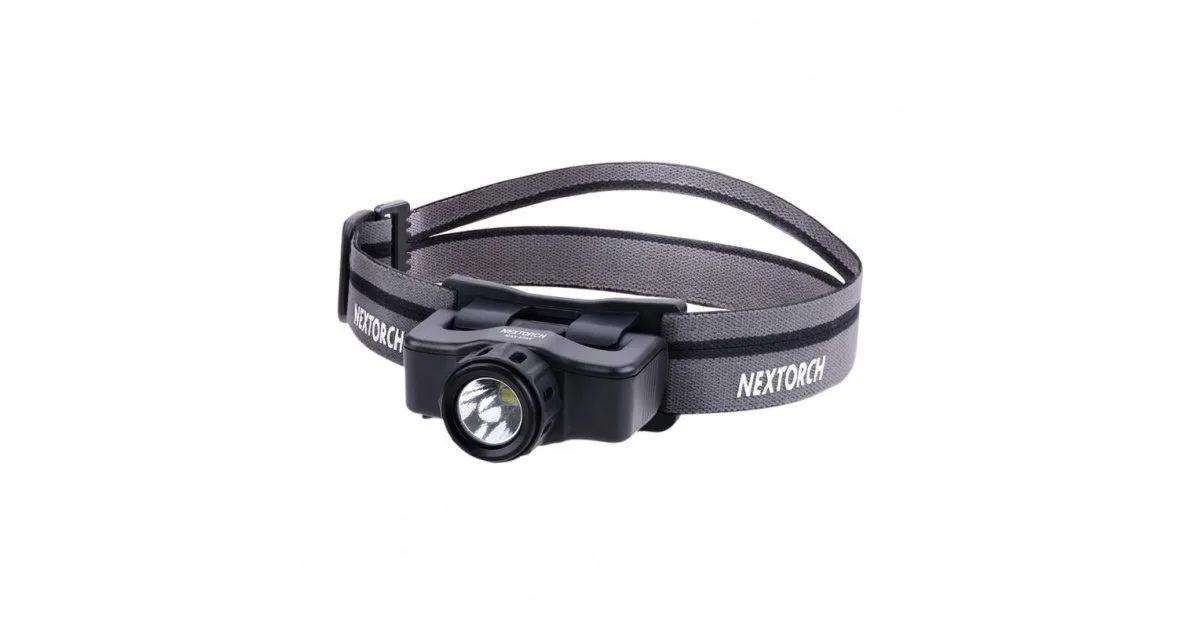 Nextorch hodelykt MaxStar 1200 lm oppladbar 2600 mAh Li-on
