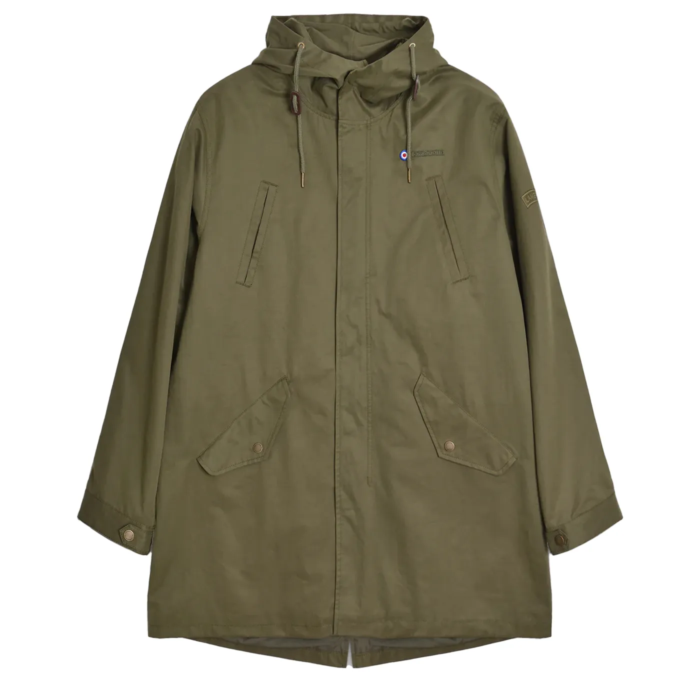 Lambretta Mens Shower Resistant Parka