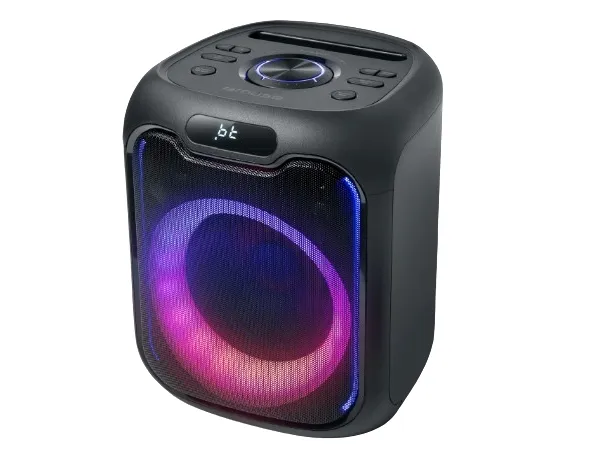 Muse M-1803 DJ, 150 W, Trådløs, USB Type-C, Party-høyttaler, Sort, Knapper