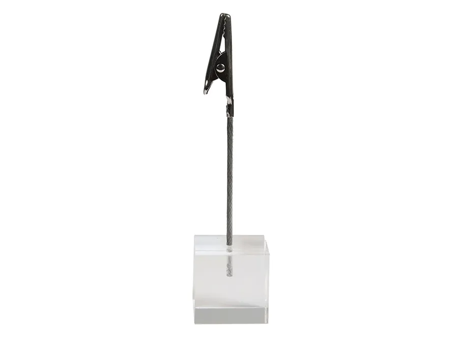 Securit TAG-HLD-AC, Gjennomsiktig, Plastikk, 247 mm, 150 mm, 2,8 cm, 6 stykker