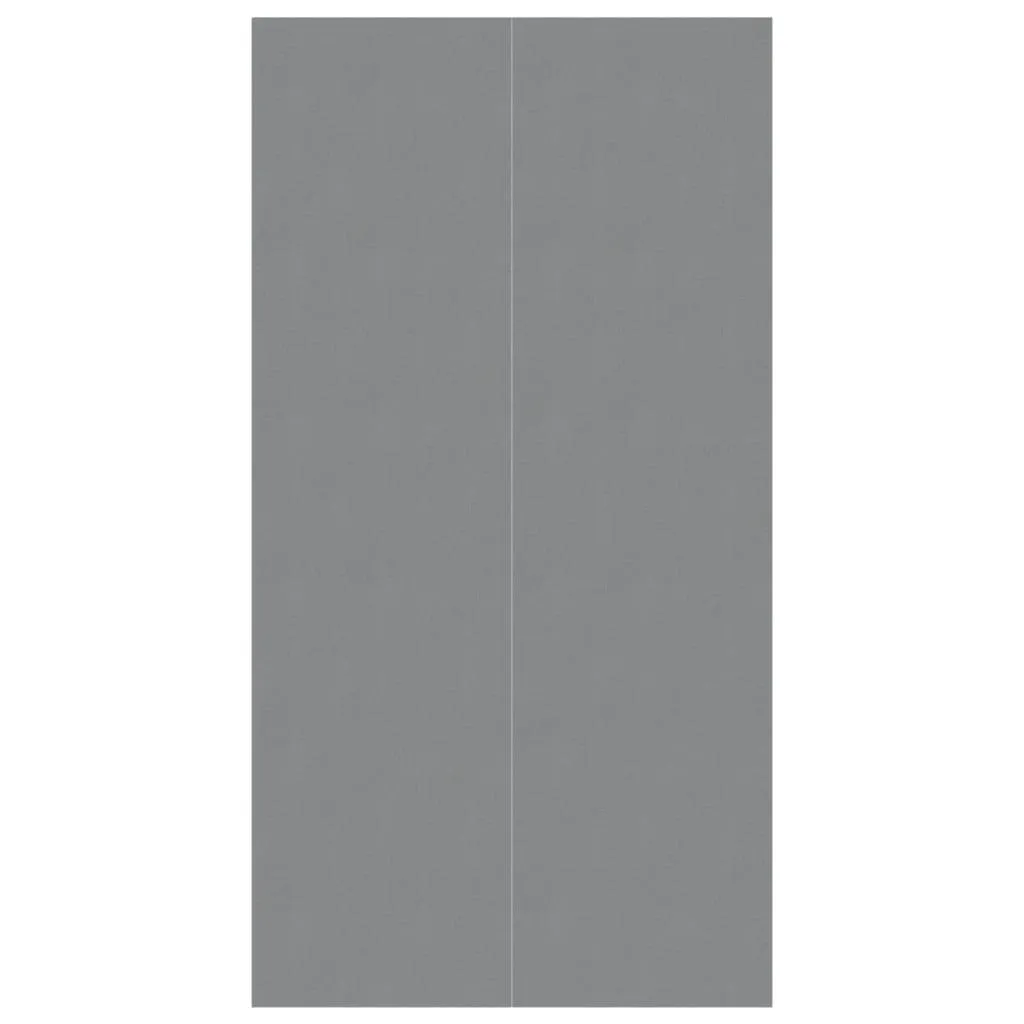 vidaXL Bassengduk lysegrå 420x220 cm polyester geotekstil