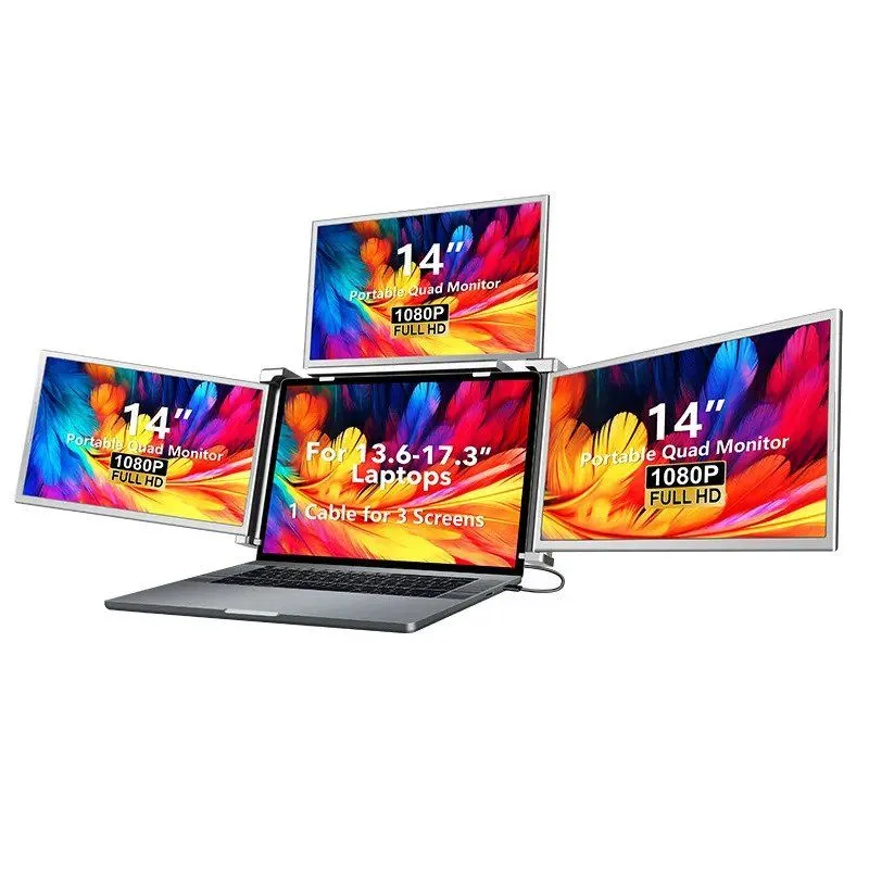Extralink Smart Life S680 14" - 3 monitor, IPS, 1080p Full HD