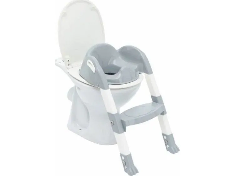 Abakus toalettsete-/innlegg med trinn grå - THERMOBABY