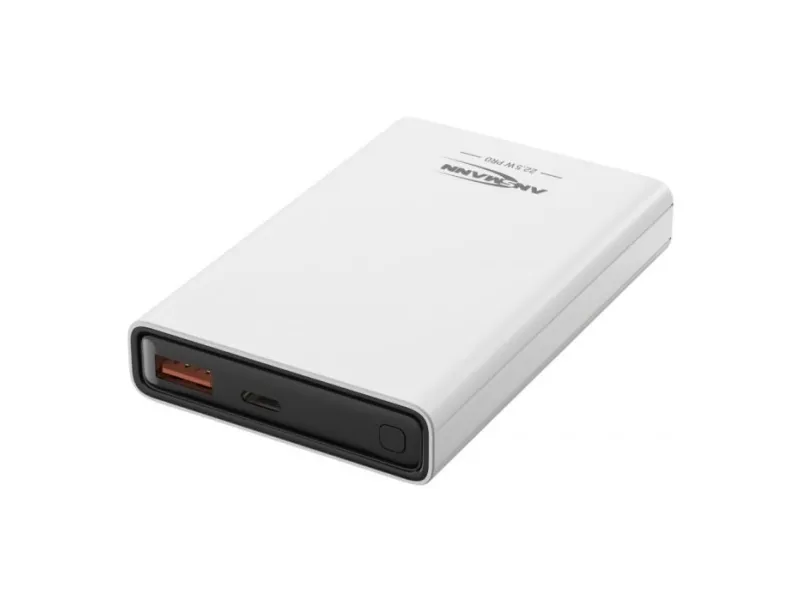 Ansmann 1700-0156, 10000 mAh, Lithium-Ion (Li-Ion), Quick Charge 3.0, 12 V, 22,5 W, Hvit