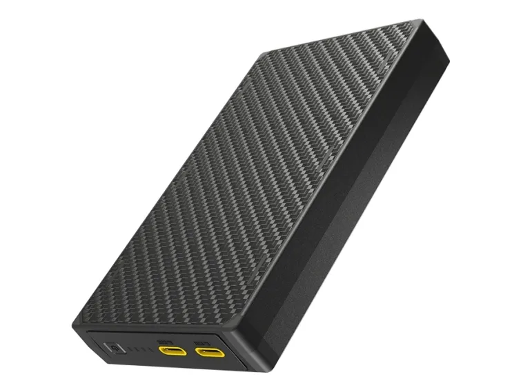 Nitecore NB20000GEN3, 20000 mAh, litium-ion (Li-Ion), Power Delivery, 3,6 V, Sort