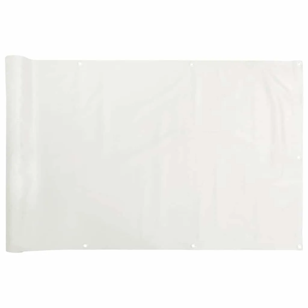 vidaXL Balkongskjerm grå 700x120 cm PVC