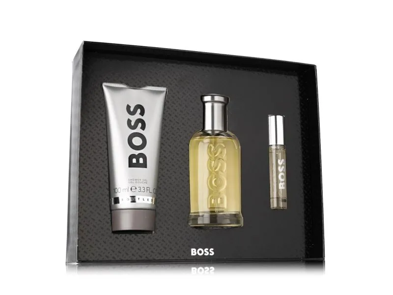 Boss Boss Bottled EDT 100 ml + EDT MINI 10 ml + Showergel 100 ml (man)