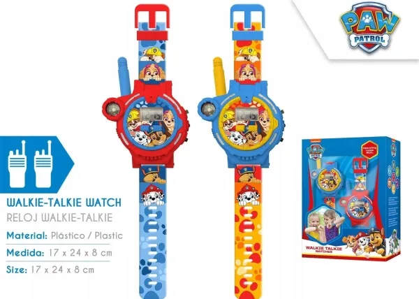 Kids Euroswan klokke walkie talkie PAW PATROL Psi Patrol PW19911
