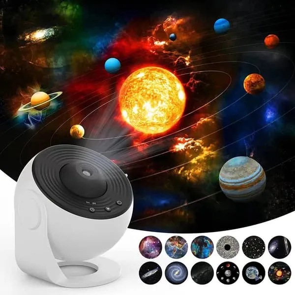 Stjerneprojektor med Planetarium LED Galaxy Lampe
