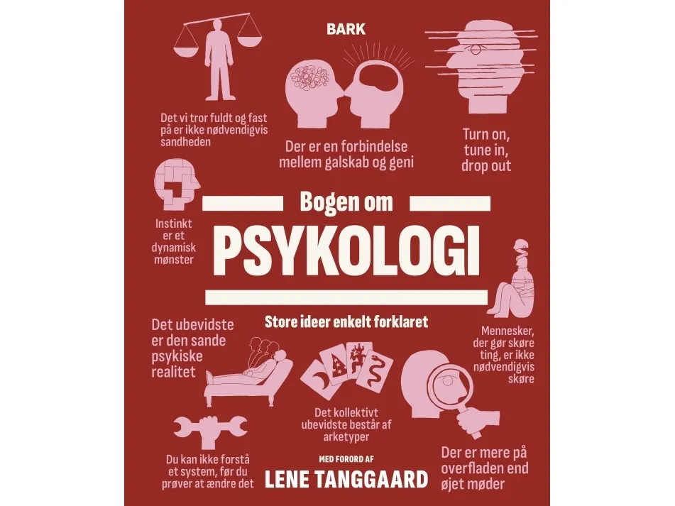 Boken om psykologi | Forlaget Bark | Språk: Dansk