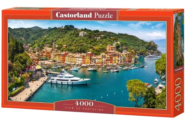 Castorland View of Portofino 4000 pcs, 4000 stykker, By, 9 år