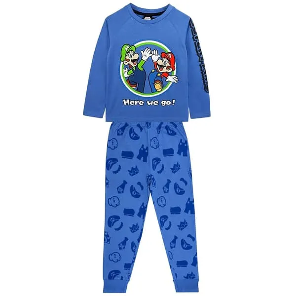 Super Mario Boys Luigi Pyjama Set