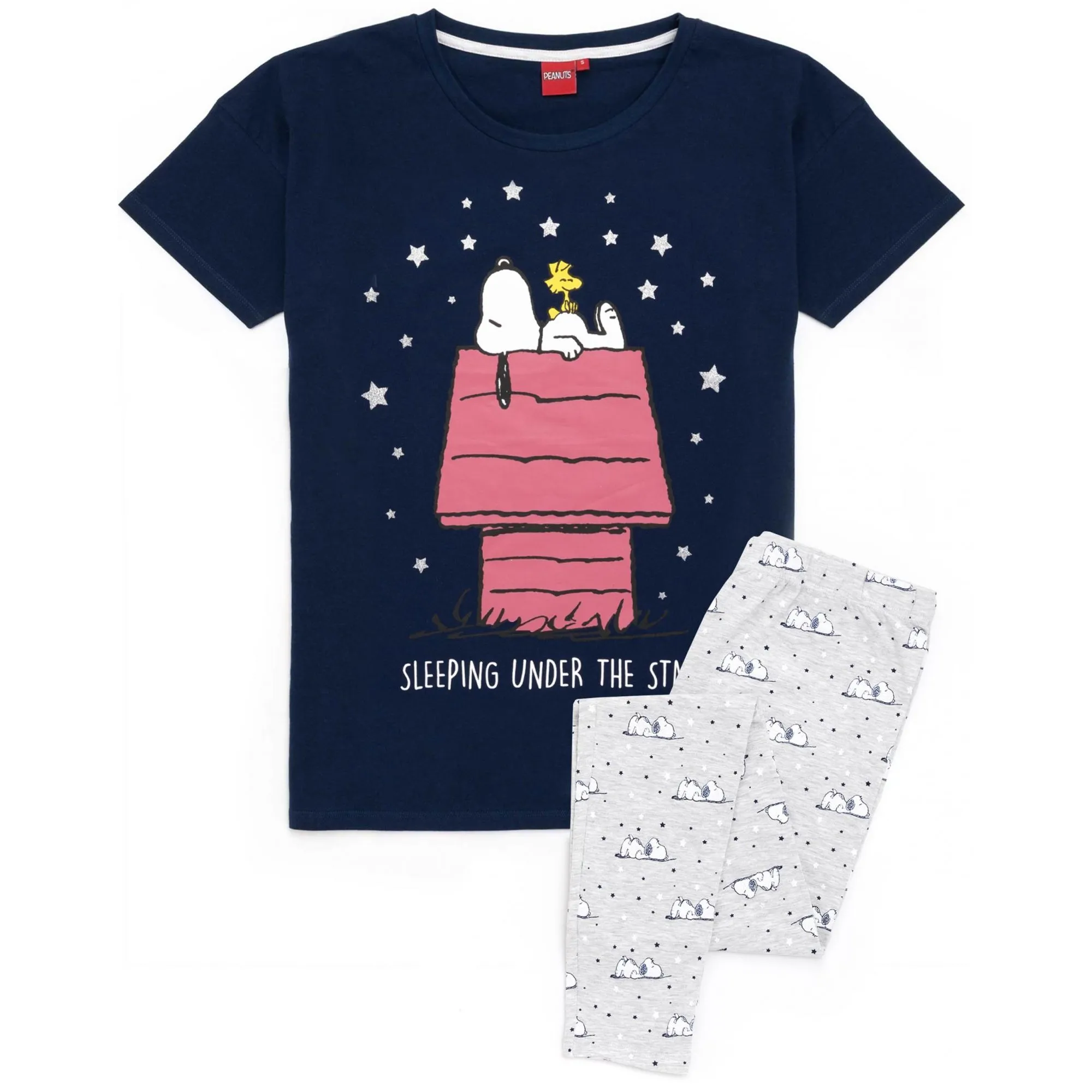 Peanuts Womens/Ladies Snoopy Long Pyjama Set