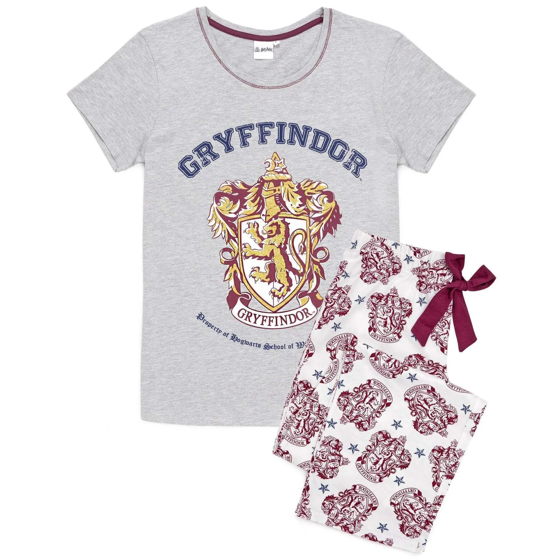 Harry Potter Womens/Ladies Gryffindor Long Pyjama Set