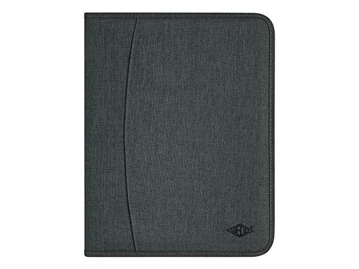 Wedo 58 352412, Polyester, Grå, A4, Glidelås, 280 mm, 47 mm