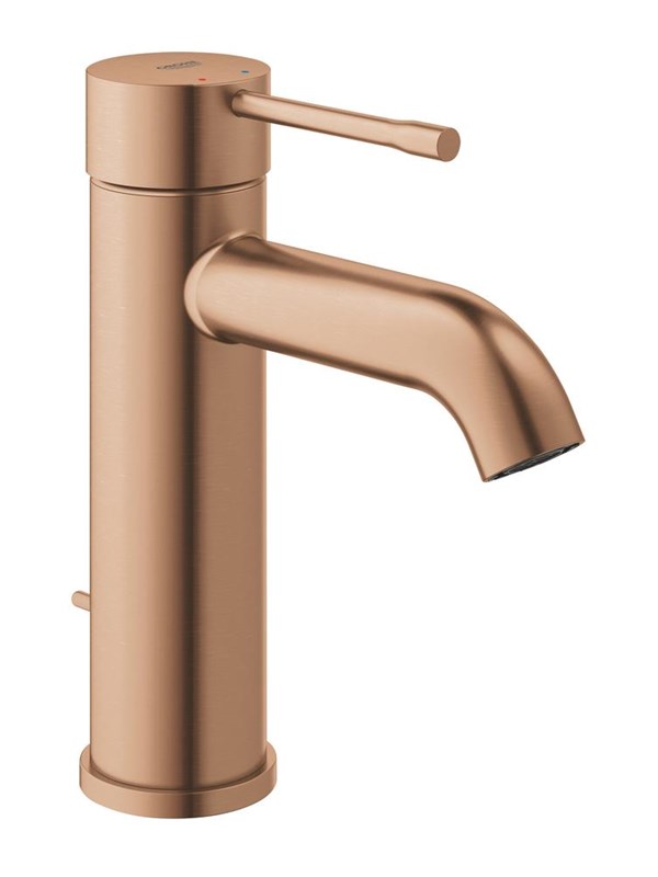 Grohe Essence, Ettgrepsbatteri til servant, S-Size, Børstet Warm Sunset