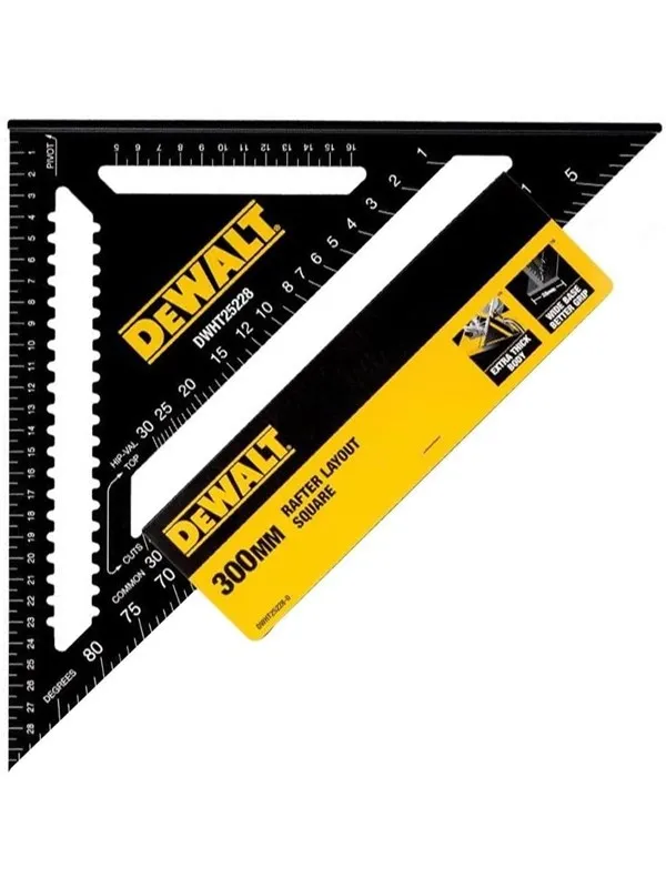 Dewalt Speed Square Try Square 30 cm DWHT25228-0