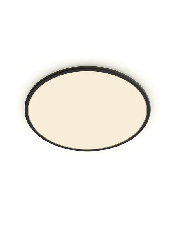 Philips Superslim CL550 Ceiling lamp Ø430 mm LED 22W 2700K SceneSwitch IP20, Black