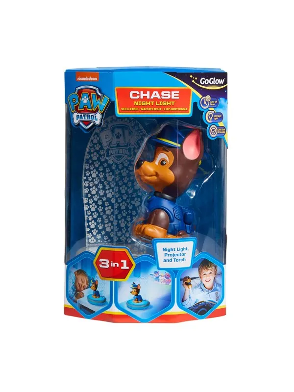 Worlds Apart Chase Magic Bedside Night Light Torch and Projector