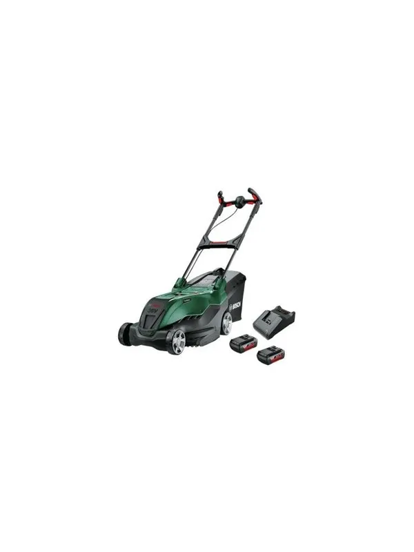 Bosch Elektrisk gressklipper AdvancedRotak 36V-40-650 - 2 x 2,0 Ah batteri og lader