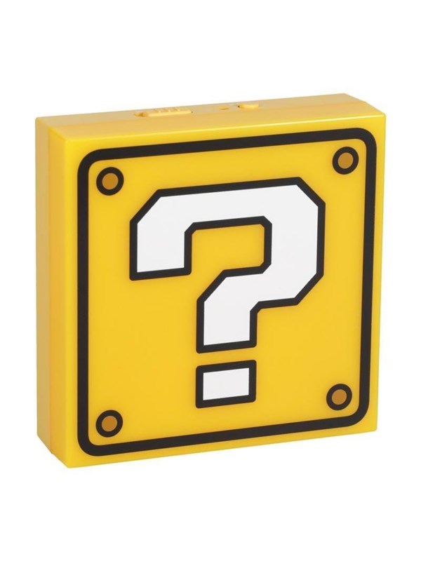 Paladone - Super Mario - Question Block Night Light - Lampe