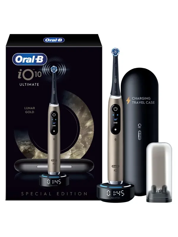 Oral-B Tannbørste iO10 Lunar Gold Special Edition (Black Refill)