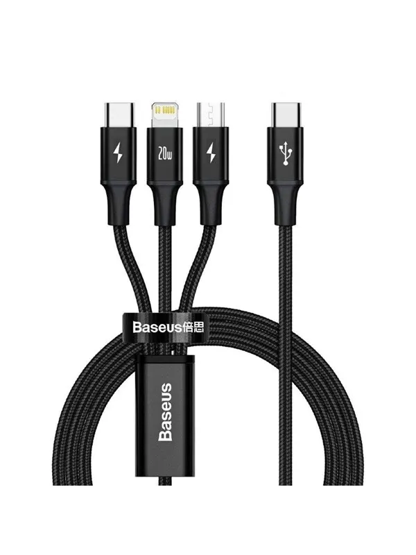 Baseus Rapid 3-in-1 USB cable