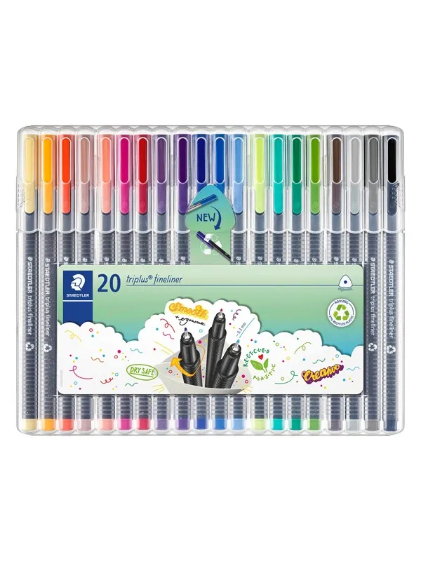 Staedtler Fineliner triplus 20 pcs box