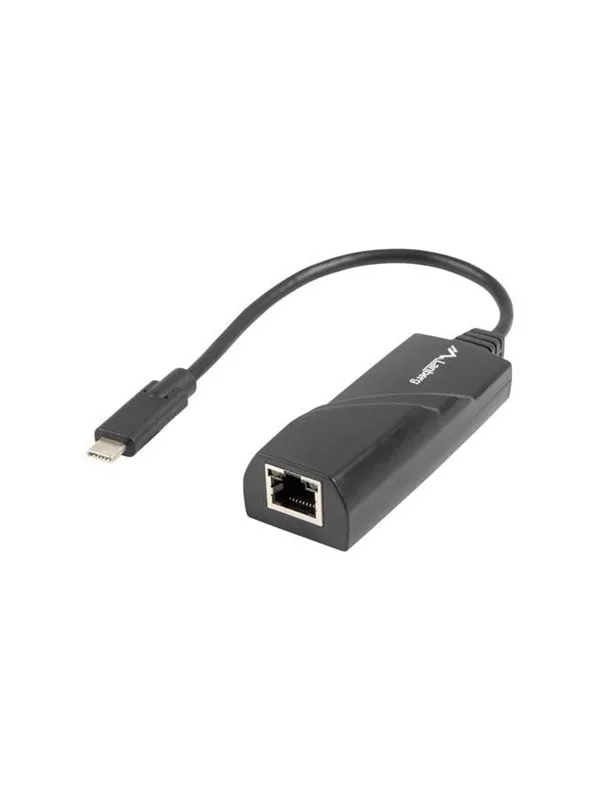 Lanberg NC-1000-02 USB-C 3.1 to RJ45 Ethernet Adapter