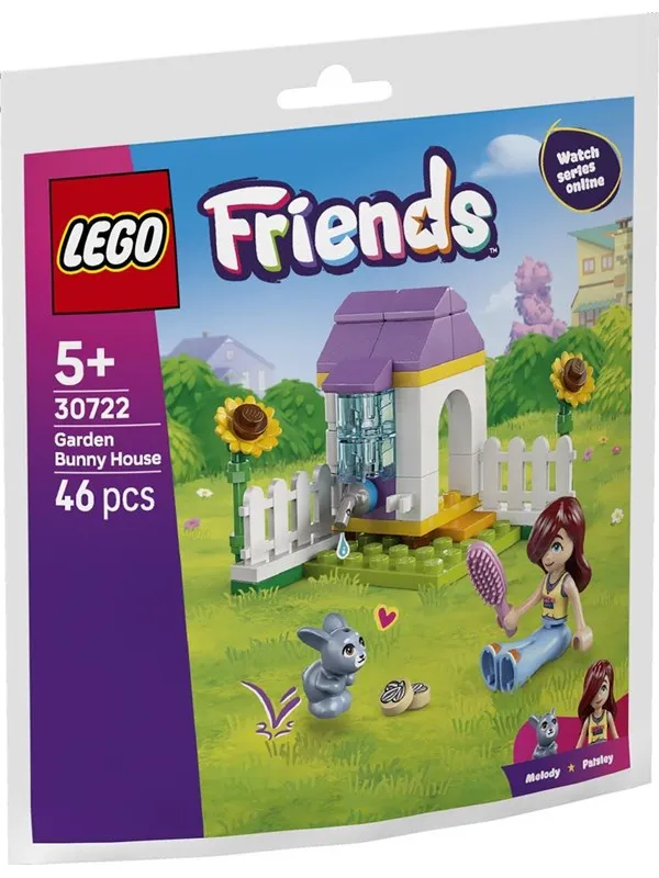 LEGO Friends 30722 Hage med kaninhus