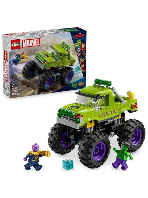 LEGO Super Heroes Marvel 76312 Hulk-monstertruck mot Thanos