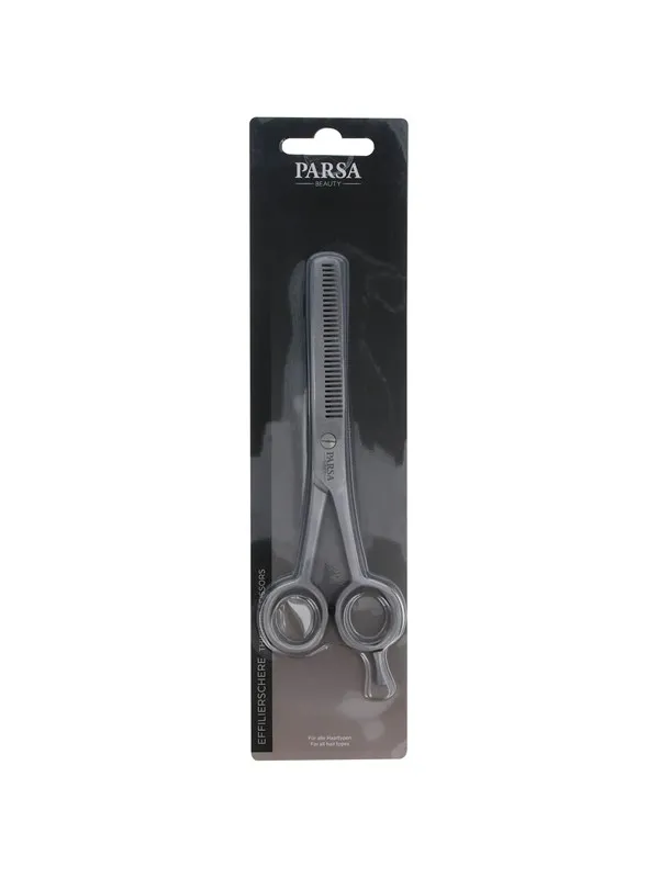 PARSA Thinning scissors in stainless steel.