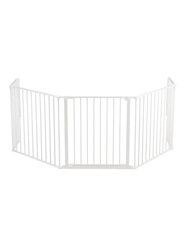 BabyDan Flex XL sikkerhetsgrind, hvit, 223-278 cm