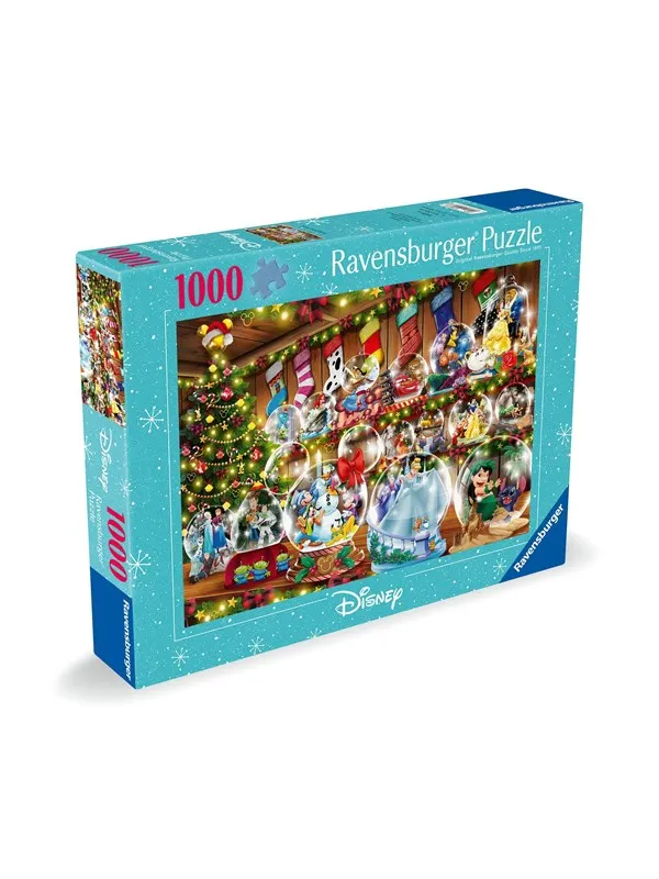 Ravensburger Puzzle Disney Christmas Snow Globe Paradise 1000p