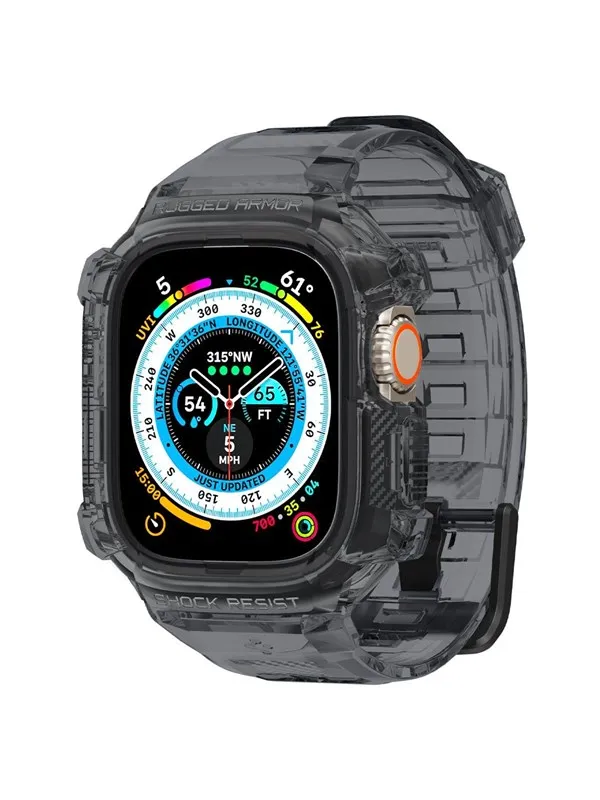 Spigen Rugged Armor Pro - space crystal - Apple Watch Ultra 3/2/1