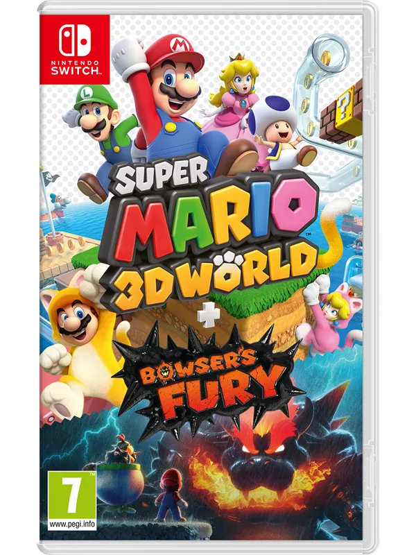 Super Mario 3D World + Bowser's Fury - Nintendo Switch - Action