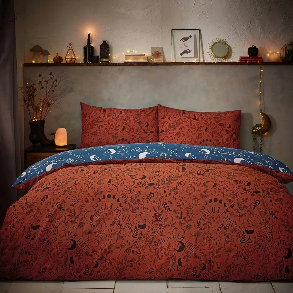 Furn Witchy Vibes Reversible Duvet Cover Set