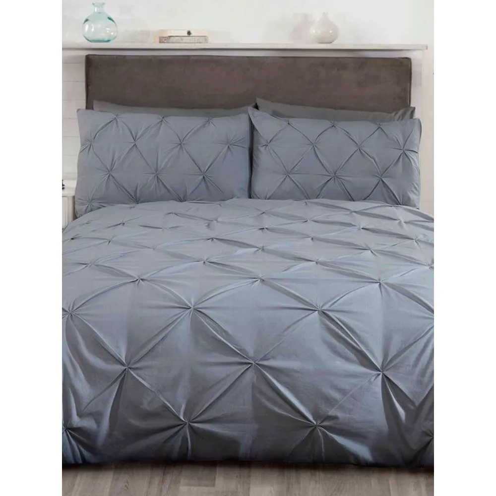 Rapport Balmoral Pintuck Duvet Cover Set