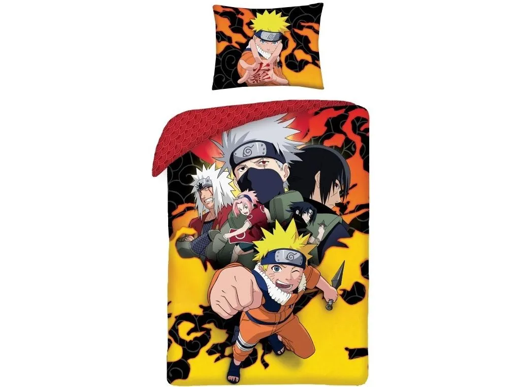 Naruto Sengetøj model 6 - 100 procent bomuld
