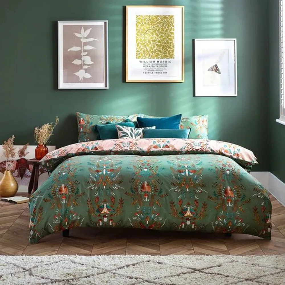 Furn Luna Wood Duvet Cover Set