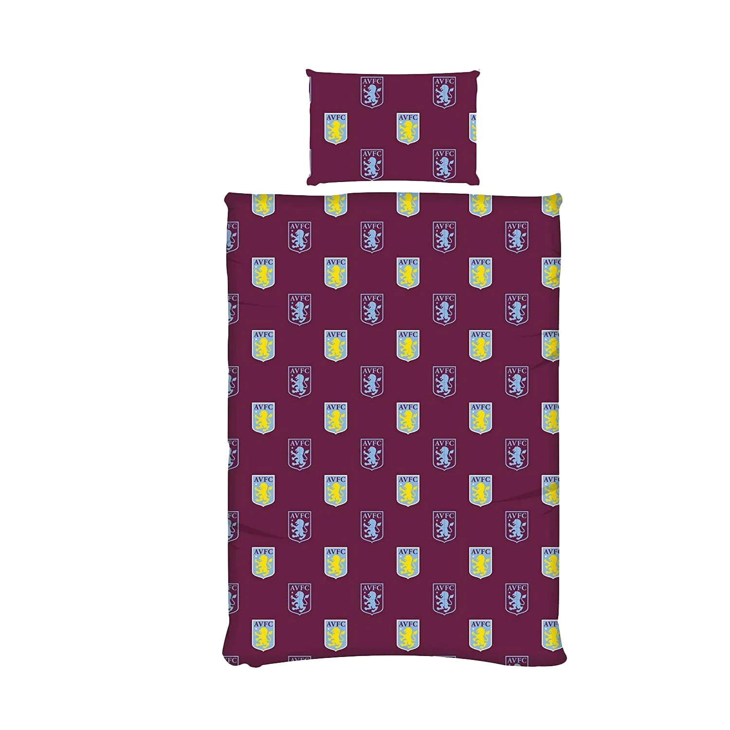 Aston Villa FC Pulse Reversible Duvet Cover Set