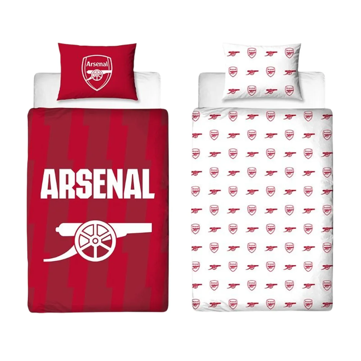 Arsenal FC Lightning Duvet Cover Set