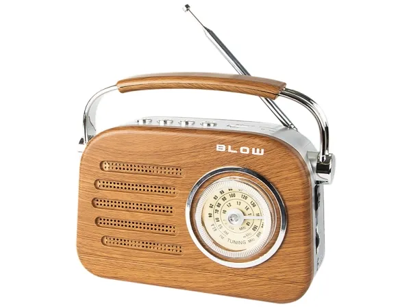 BLOW 77-532#, Bærbar, Analog, AM, FM, 87,5 - 108 MHz, 530 - 1600 kHz, Tre