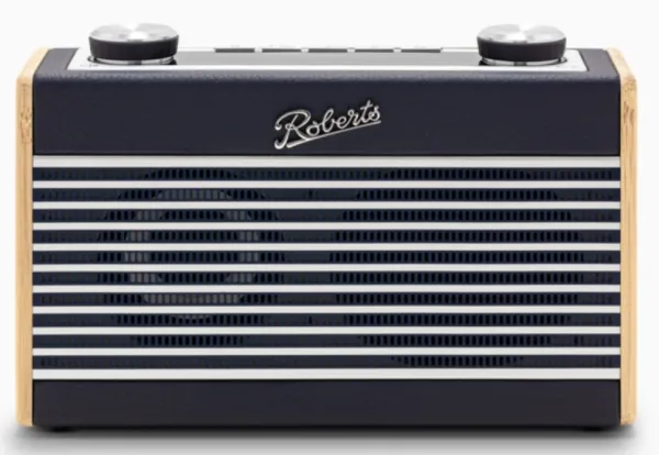 Roberts Radio Rambler Uno, Bærbar, Digitalt, DAB, DAB+, FM, 3,5 mm, Bamboo, Marineblå, Aluminium, Bamboo