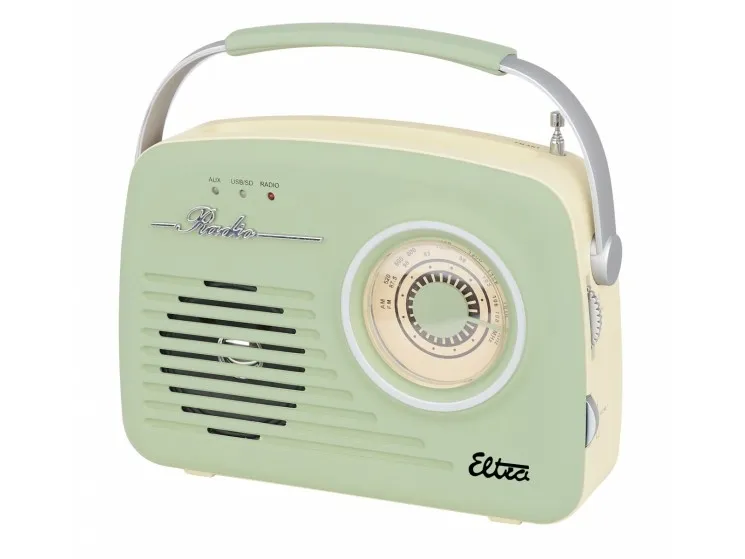 Eltra radiomottaker med støtte for MP3-, USB- og SD-minne