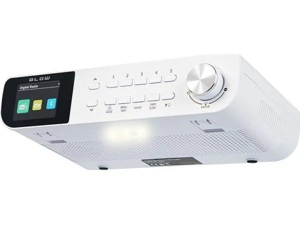 FM/DAB+ BLOW RK1 køkkenradio, hvid