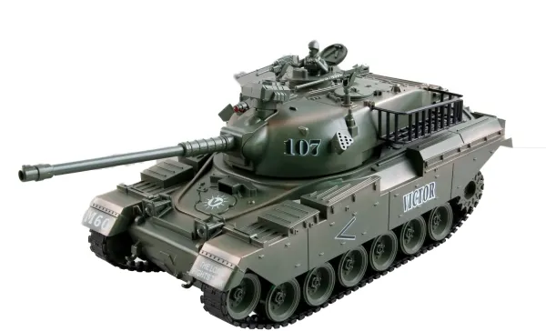 ZEGAN USA M60 Fjernstyret Airsoft Tank 1:18, 2.4G