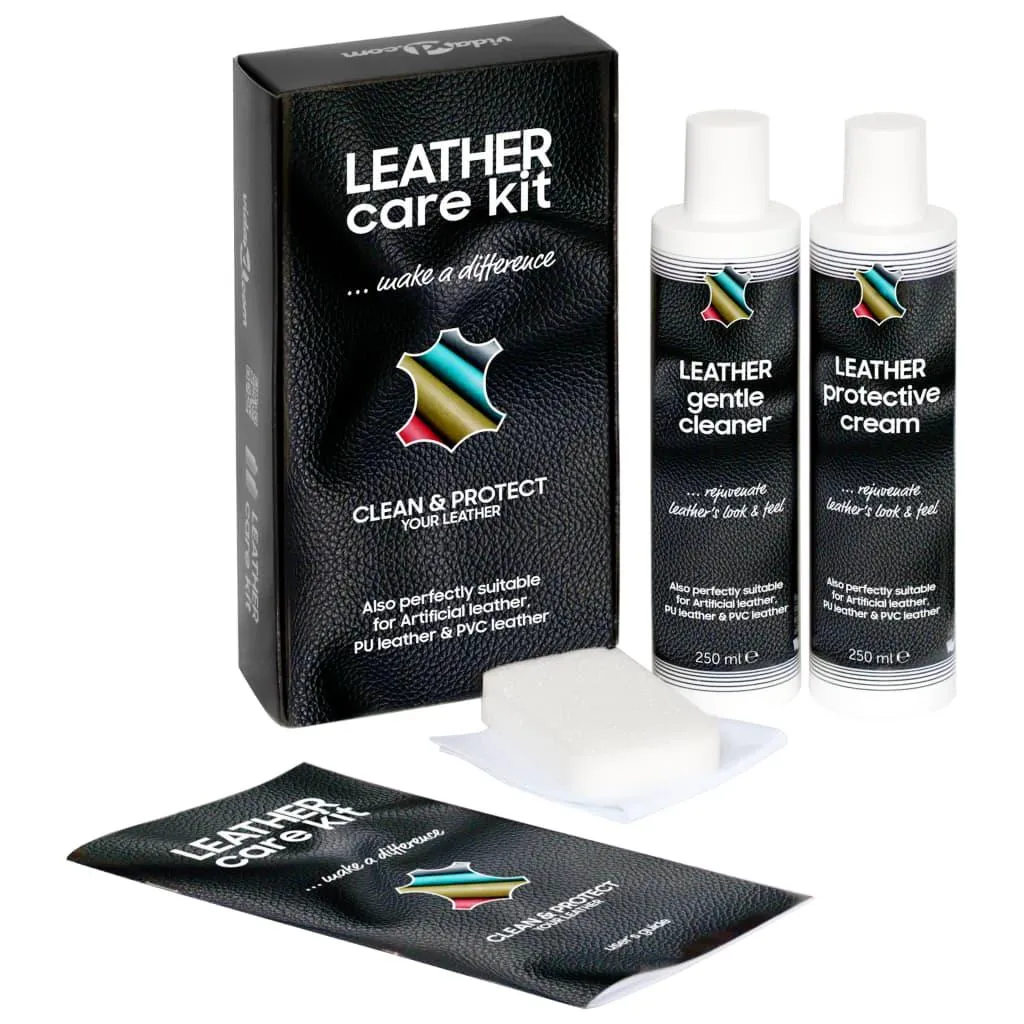 vidaXL Skinnpleiesett CARE KIT 2x250 ml